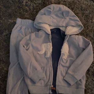 Boys fleece outfit